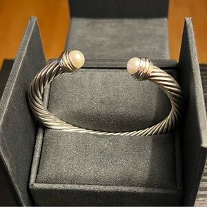 David Yurman Silver Cable Bracelet